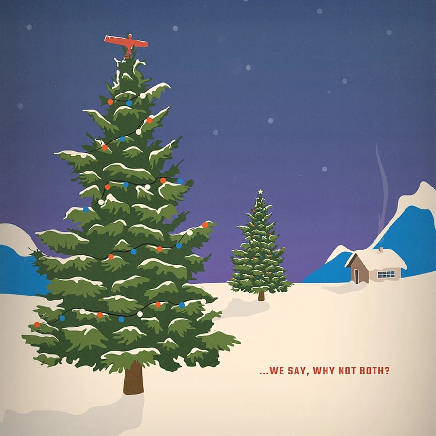 Christmas Window Tree